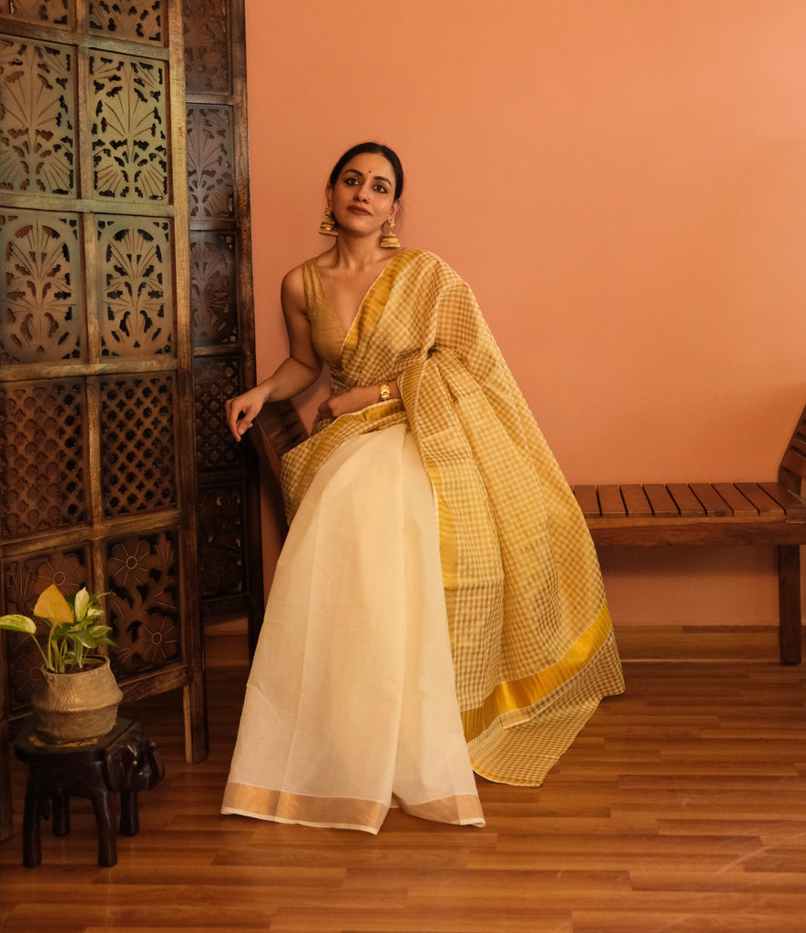 Checks | Onam White II