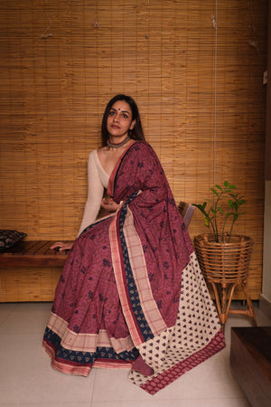 Mauve | Kalamkari