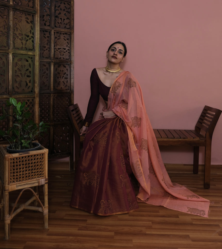Peach | Redish Brown