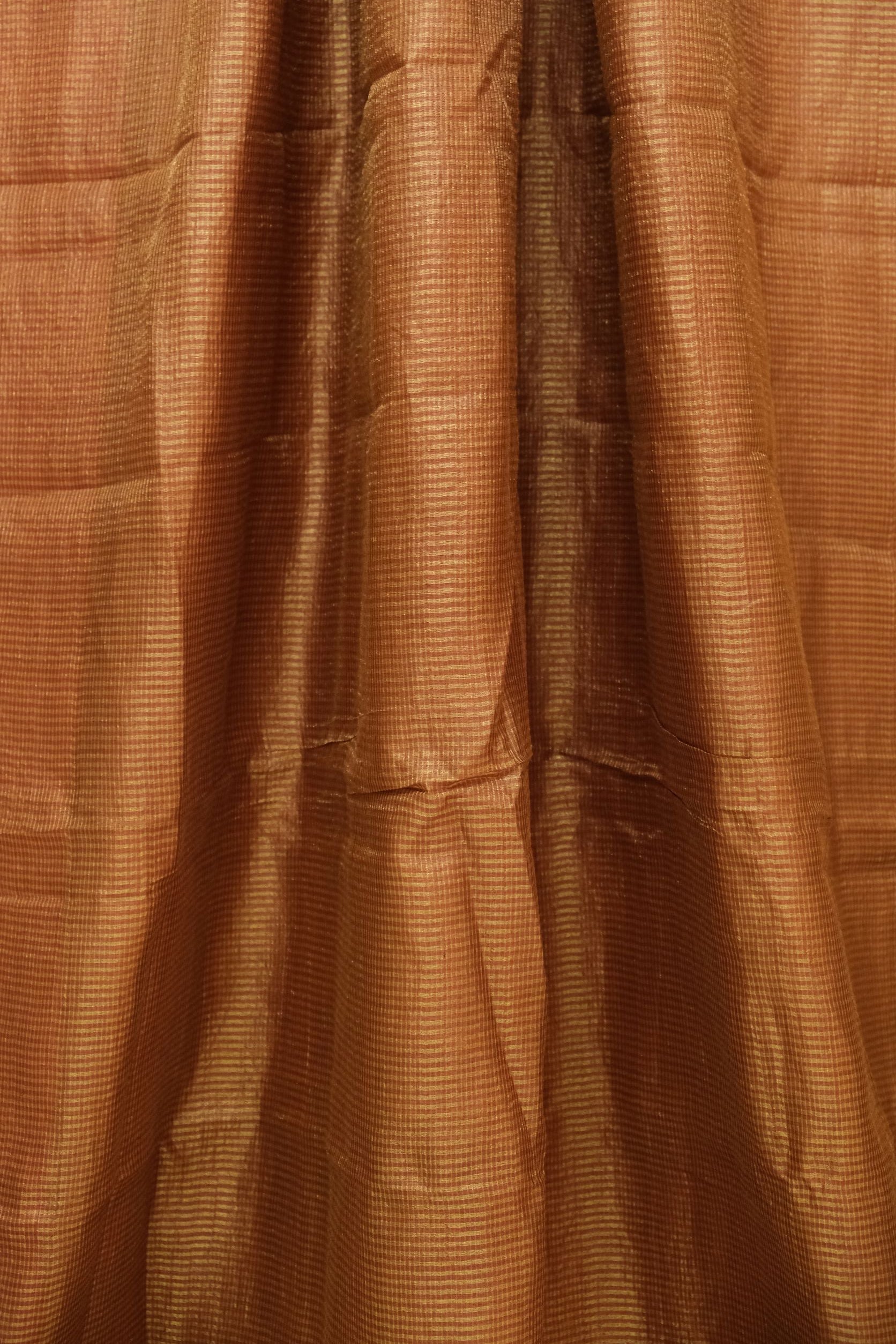 Dark Amber Red Striped Tissue