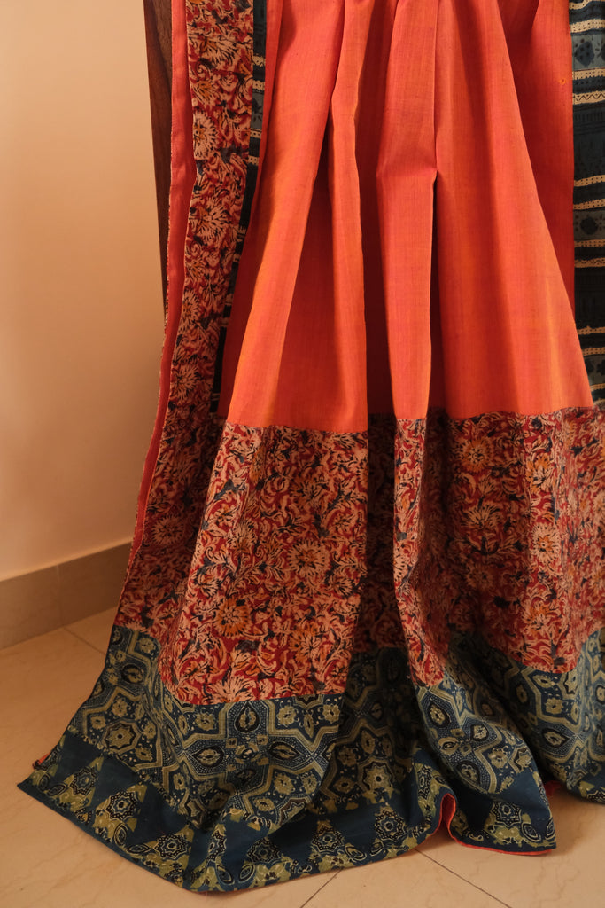 Peach | Kalamkari