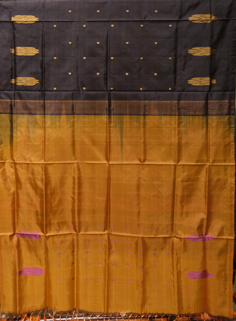 Dark Brown | Mustard