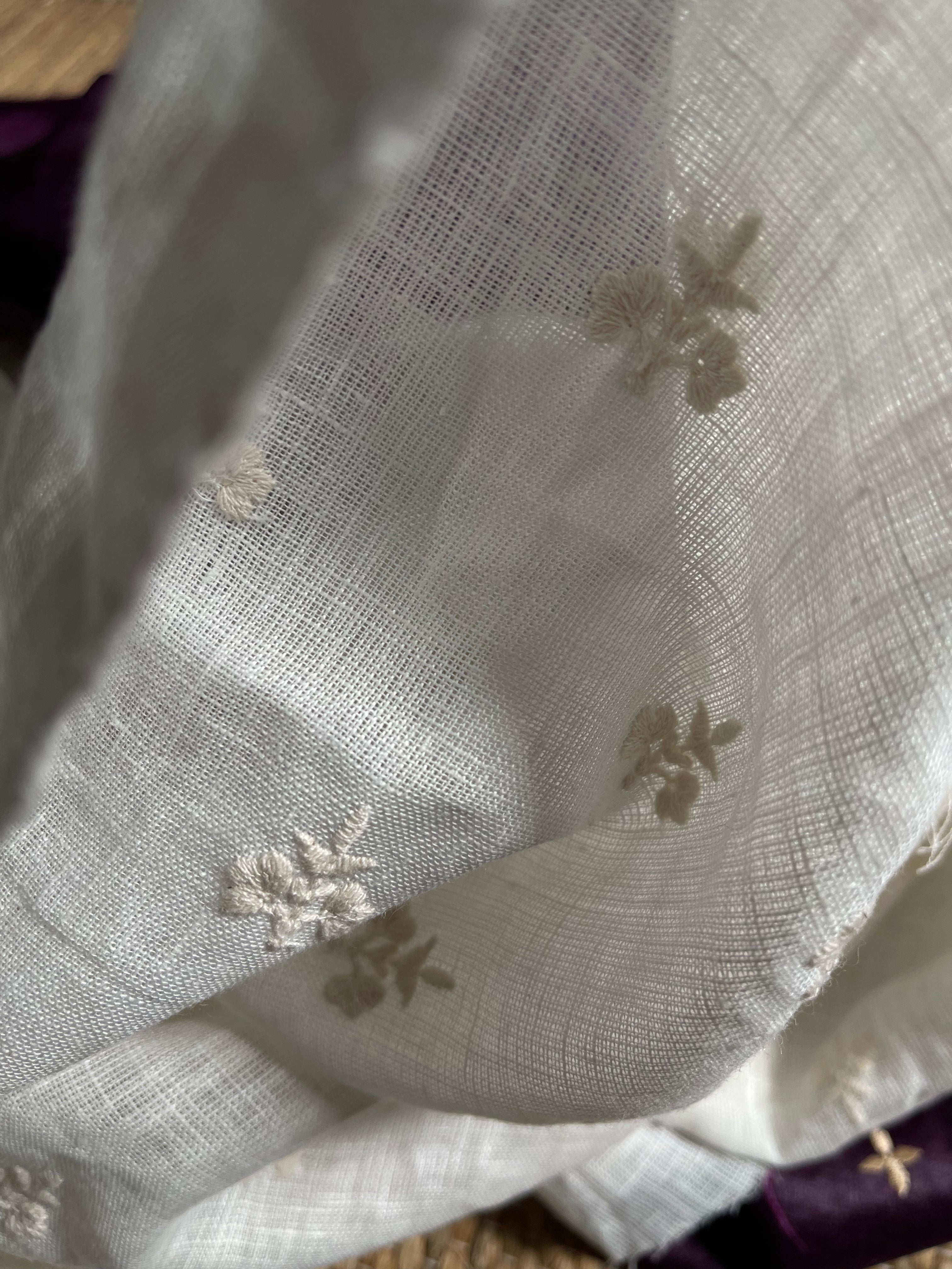White Embroidery - 2